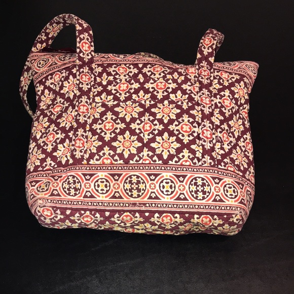 Retired Vera Bradley handbag fall colors - Picture 2 of 4